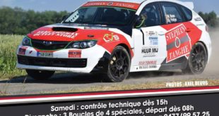 Affiche Rallye de la Haute Senne 2018